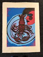 Corneille (1922-2010) - Homard, Antiek en Kunst