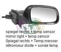PEUGEOT 307, 2005-2007 - SPIEGEL, binnenuit verstelbaar,..., Auto-onderdelen, Verlichting, Nieuw, Peugeot, Verzenden
