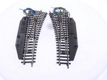 Schaal H0 Märklin 2261 K-rail paar elektronische wissels..., Ophalen of Verzenden, Rails