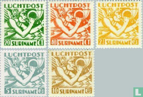 Suriname - Mercurius - 1941, Postzegels en Munten, Postzegels | Suriname, Postfris, Verzenden