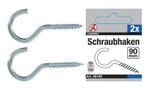 Schroefhaak 90 mm 2-dlg, Verzenden, Nieuw