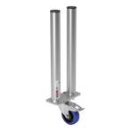 FORTEX STAGE750 dubbele poot met zwenkwiel/rem podiumhoogte, Verzenden, Nieuw