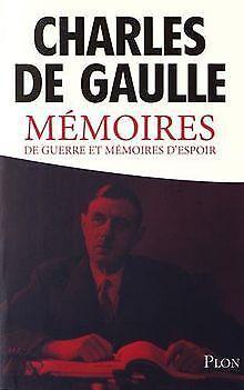Mémoires de guerre et mémoires despoir  De GAULLE, C..., Boeken, Overige Boeken, Gelezen, Verzenden