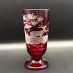 Böhmen - Bocal (2) - Cristal - Verrerie de recouvrement et, Antiek en Kunst, Antiek | Glaswerk en Kristal