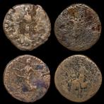 Romeinse Rijk. Commodus (AD 177-192). Lote de 4 monedas