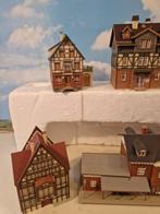 Faller H0 - Modeltreingebouwen (6) - station met dorpshuizen