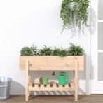 vidaXL Plantenbak verhoogd 101x30x69 cm massief grenenhout, Tuin en Terras, Verzenden, Nieuw