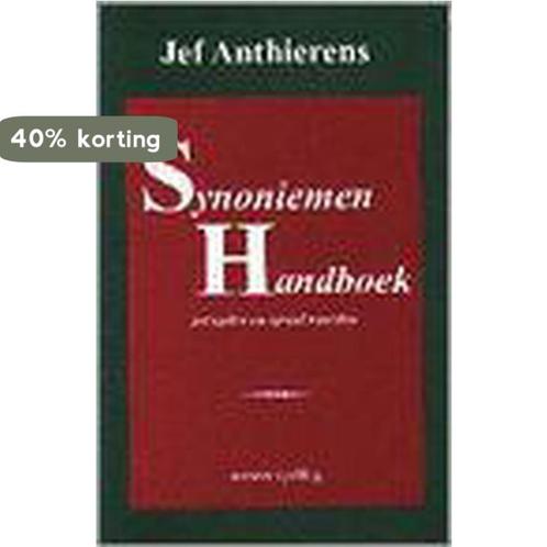 SYNONIEMEN HANDBOEK 9789055133543 J. Anthierens, Boeken, Overige Boeken, Gelezen, Verzenden