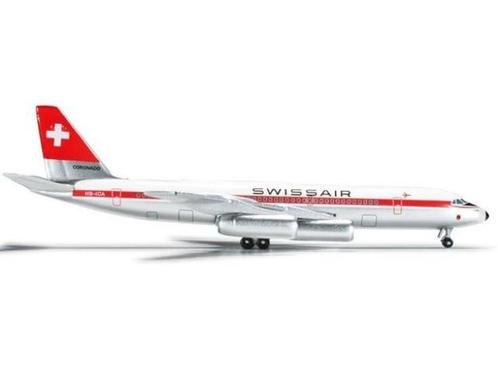 Schaal 1:500 HERPA Swissair Convair CV-990 Reg. HB-ICA #64, Hobby & Loisirs créatifs, Modélisme | Avions & Hélicoptères, Enlèvement ou Envoi