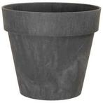 Bloempot Bloemenvaas Ibiza Antraciet 16 cm, Nieuw