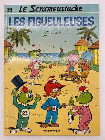 Le Scrameustache T19 + dédicace - C - 1 Album - Eerste druk, Livres
