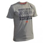 Adidas Graphic T-Shirt Jab-Cross-Hook Grijs, Kleding | Heren, Sportkleding, Verzenden, Vechtsport, Nieuw, Adidas