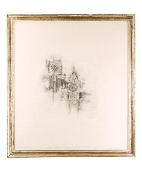 Johnny Friedlaender (1912-1992) - Komposition IV, Antiek en Kunst, Kunst | Schilderijen | Modern