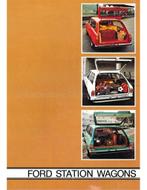 1977 FORD STATION WAGEN PROGRAMMA BROCHURE NEDERLANDS, Nieuw