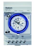 Theben Syn 161D Analoog Din Rail Tijdschakelaar - 1610011, Doe-het-zelf en Bouw, Elektriciteit en Kabels, Verzenden, Nieuw