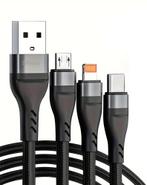 DrPhone MX20 - 3 In 1 Kabel - USB-C / Lightning / Micro SD -, Computers en Software, Verzenden, Nieuw