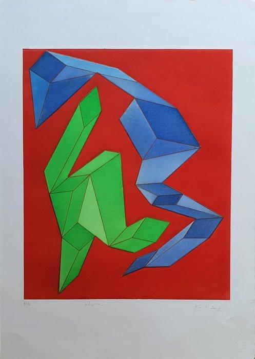 Achille Perilli (1927) - Atena, Antiek en Kunst, Antiek | Overige Antiek