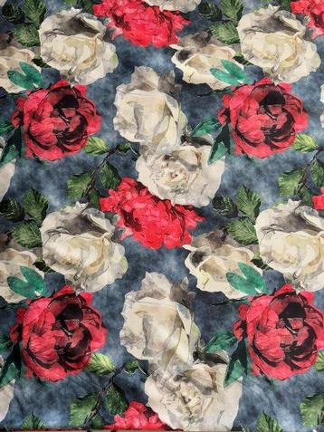 Collection PopArt de roses en tissu luxueuses - Textile  -