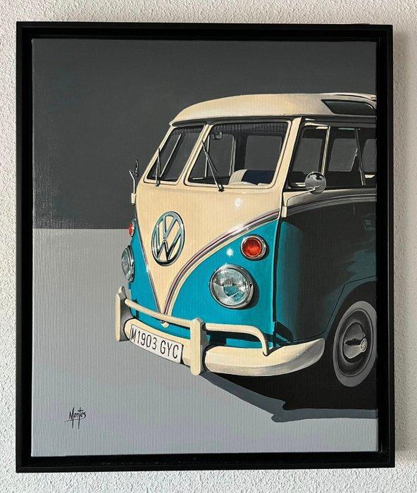 Guillermo Antonio Montes (1971) - Samba 23 ventanas, Antiquités & Art, Art | Peinture | Moderne