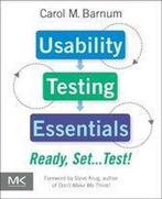 Usability Testing Essentials 9780123750921, Carol Barnum, Carol M. Barnum, Verzenden