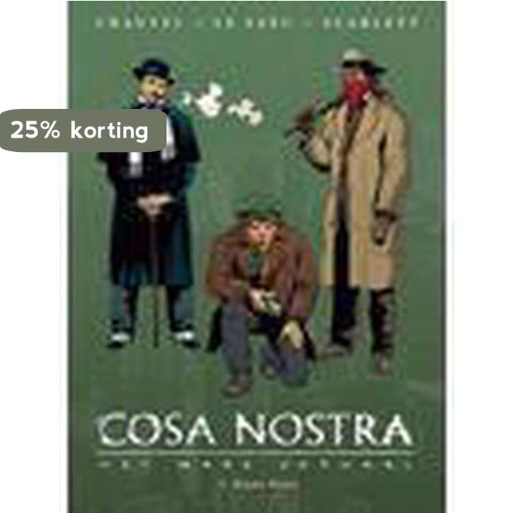 Cosa Nostra het ware verhaal 1: Mano Nera / Cosa Nostra het, Boeken, Stripverhalen, Zo goed als nieuw, Verzenden