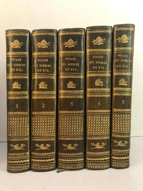 James Bruce - Voyage aux sources du Nil, en Nubie et en, Antiek en Kunst, Antiek | Boeken en Manuscripten