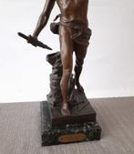 Eugène Marioton (1857-1933 ) - sculptuur, Devoir Civique -, Antiek en Kunst