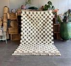Modern Checkered Berber Moroccan Area Rug - Tapis - 255 cm -, Huis en Inrichting, Nieuw