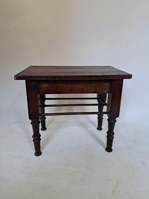 Bijzettafel - Hout - Kruk/ joint stool, Antiek en Kunst, Curiosa en Brocante