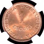 Portugees Mozambique. Republic. 1 Escudo 1953 - NGC - MS 64