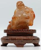 Figuur - Bellissimo Buddha sorridente che porta la sacca