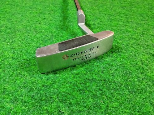 Odyssey Dual Force 330 putter 35 inch golfclub (putters), Sport en Fitness, Golf, Club, Zo goed als nieuw, Overige merken, Ophalen of Verzenden