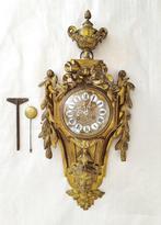 Cartel klok - G. Philippe, Palais Royal 66-67 -   Verguld, Antiek en Kunst, Antiek | Klokken