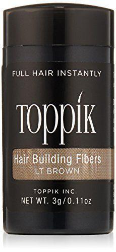 Toppik Hair Building Fibers 3gr Lichtbruin (Haarvezels), Bijoux, Sacs & Beauté, Beauté | Soins des cheveux, Envoi