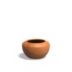 Cortenstaal bloempot Onyx Ø58x33,5cm - Met bodem, Tuin en Terras, Bloembakken en Plantenbakken, Minder dan 60 cm, Rond, Nieuw