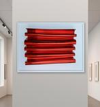 Poplea - MIROIR ROUGE – Œuvre cinétique en plexi miroir