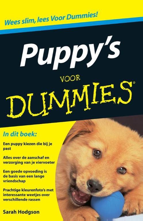 Voor Dummies - Puppys voor Dummies 9789043014595, Livres, Animaux & Animaux domestiques, Envoi