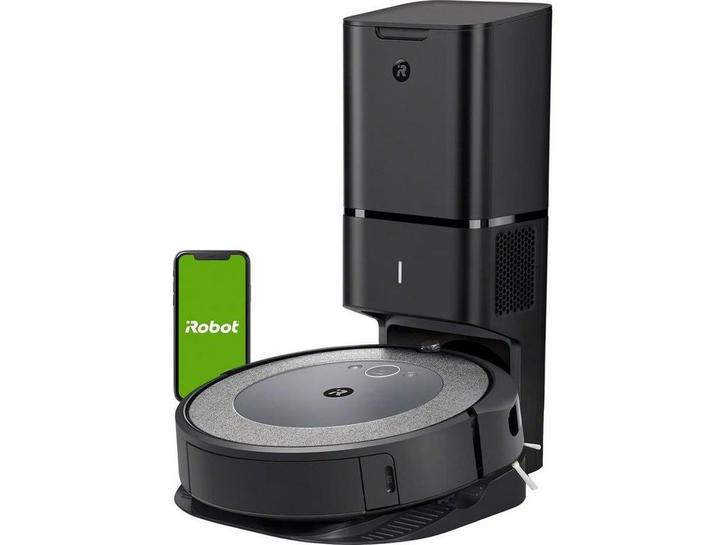 iRobot Roomba i4+ - Robotstofzuiger - Vuildetectiesysteem en, Elektronische apparatuur, Stofzuigers, Zo goed als nieuw, Verzenden