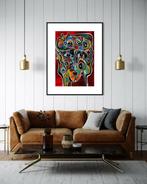 Simeon Gonzales - Rostro de Mujer (NO RESERVE PRICE), Antiek en Kunst, Kunst | Schilderijen | Modern