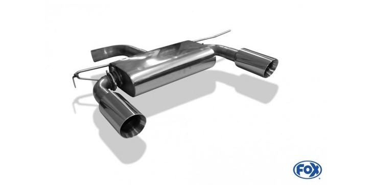 FOX Audi TT FV3 voorwielaandrijving 132/169kW einddemper rec, Autos : Pièces & Accessoires, Systèmes d'échappement, Envoi