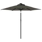 225cm Parasol Staal | Retour Deal | Koopje!, Tuin en Terras, Parasols, Nieuw, 2 tot 3 meter, Stokparasol, Kantelbaar
