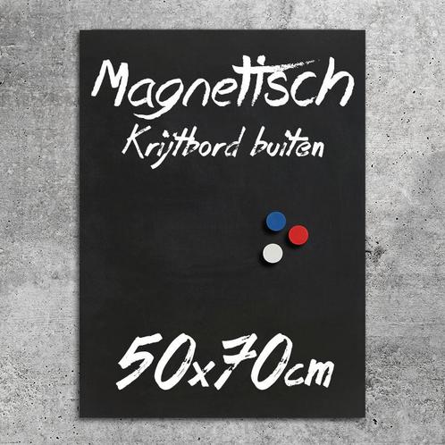 Krijtbord Buiten Magnetisch 50x70 cm, Huis en Inrichting, Woonaccessoires | Lijsten, Verzenden