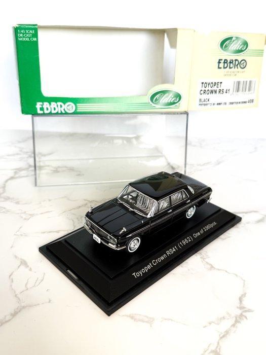 Ebbro 1:43 - Modelauto - Ebbro – Toyota Crown/Toyopet Crown, Hobby en Vrije tijd, Modelauto's | 1:5 tot 1:12
