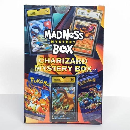 Madness Mystery Box - Charizard Mystery box, Hobby en Vrije tijd, Verzamelkaartspellen | Pokémon
