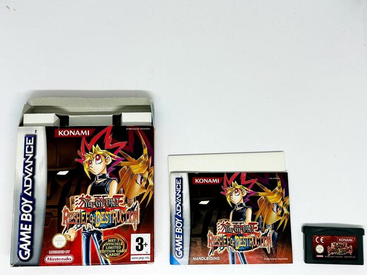 Gameboy Advance / GBA - Yu-Gi-Oh! - Reshef Of Destruction -, Games en Spelcomputers, Games | Nintendo Game Boy, Gebruikt, Verzenden