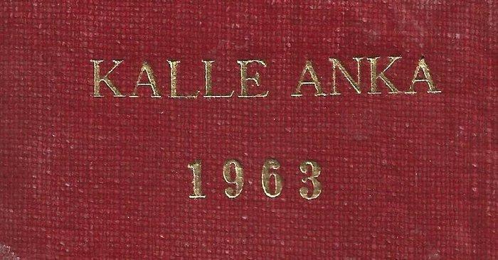 Kalle Anka - Kalle Anka 1963 - 52 Album - Eerste druk -, Livres, BD