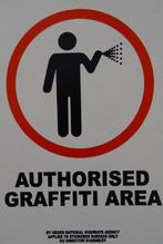 Banksy (1974) - Authorised Graffity Area