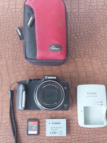 Canon PowerShot SX170 IS Digitale camera beschikbaar voor biedingen