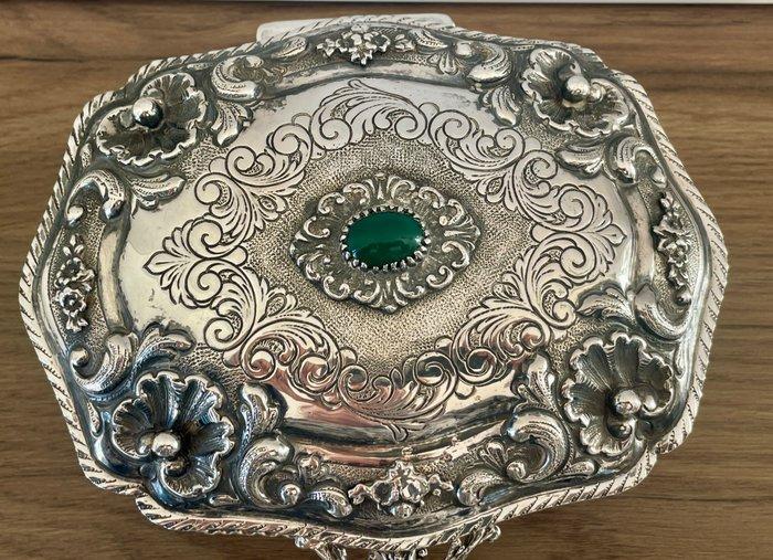Cercueil - Argent 800 - Boîte à bijoux en argent 800, Antiek en Kunst, Antiek | Zilver en Goud