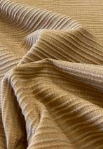 Vintage stof met ribbels in reliëf. - Meubelstof - 500 cm -, Antiek en Kunst